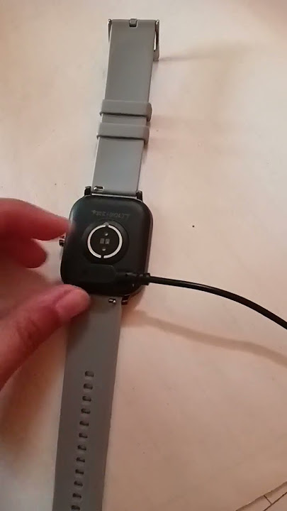 how to charge smart watch #fireboltt #smartwatches