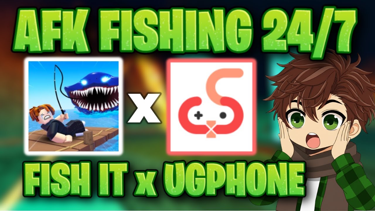 Рыбалка в режиме AFK 24/7 | FISH IT x UGPHONE