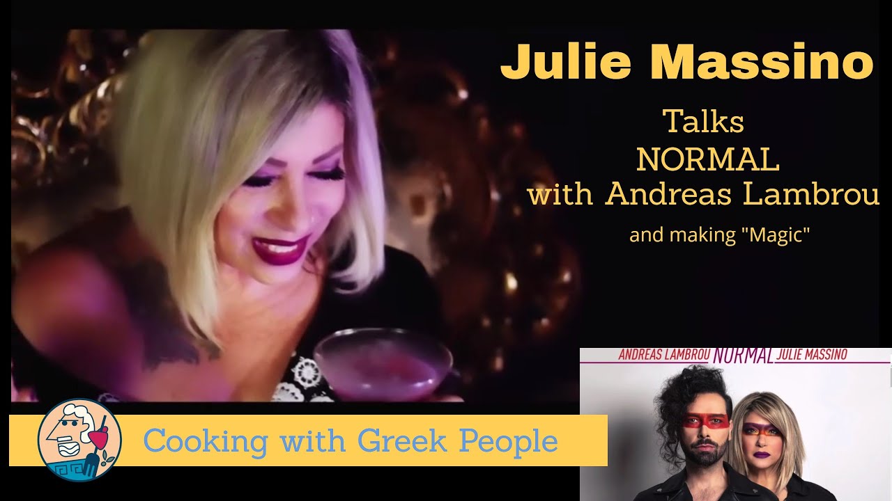 Julie Massino talks NORMAL collaboration with Andreas Lambrou on Cooking with Greek People adlı videoyu YouTube'da izle Julie Massino talks NORMAL collaboration with Andreas Lambrou on Cooking with Greek People adlı videoyu YouTube'da izle