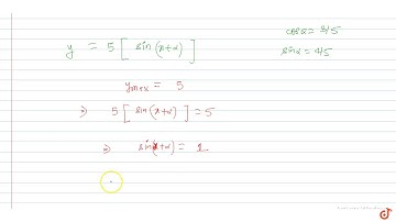 For what value of `x`, the function is maximum or minimum
`y=3sinx+4cosx`