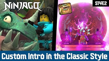 Ninjago | "The Keepers of the Amulet" Custom Intro in the Classic Style (S14E2)