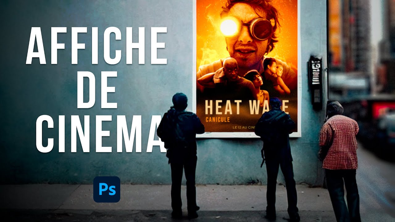 Comment faire une affiche de cinéma dans Photoshop [Tuto Photoshop