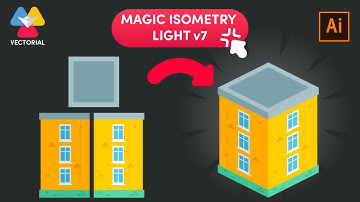 Isometric building tutorial in Illustrator with Magic tool script