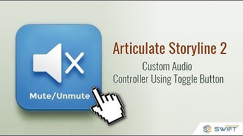 Custom Audio Controller Using Toggle Button - Mute or Unmute Volume