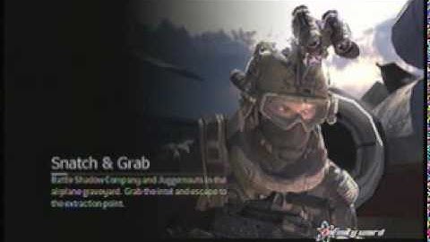 MW2 spec ops "Snatch & grab" How to beat IW times