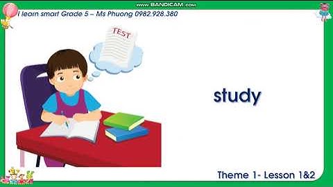 English 5  I learn smart start Grade 5  Theme 1  Lesson 1&2