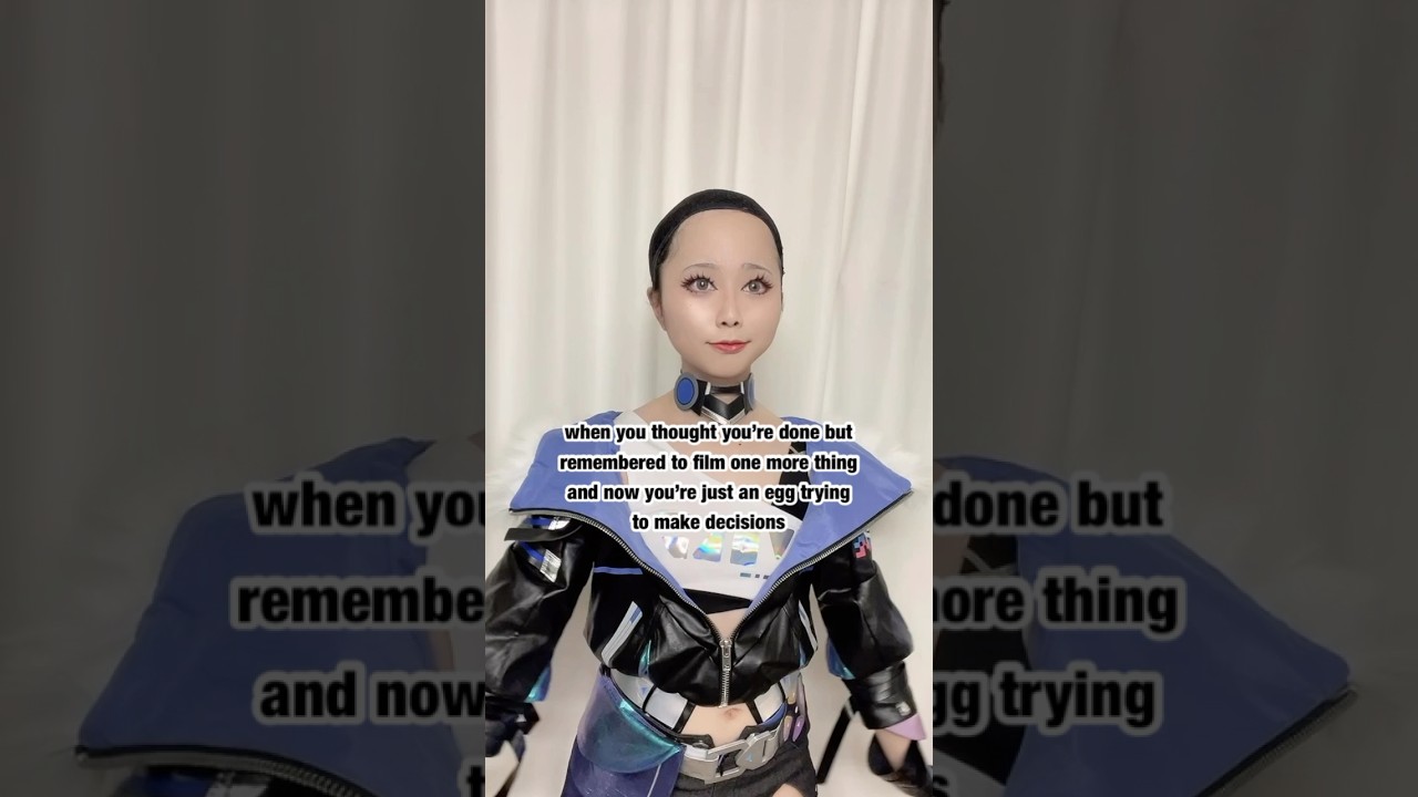 rip to the relief of taking off wig 🥲[Honkai Star Rail Silver Wolf Cosplay]