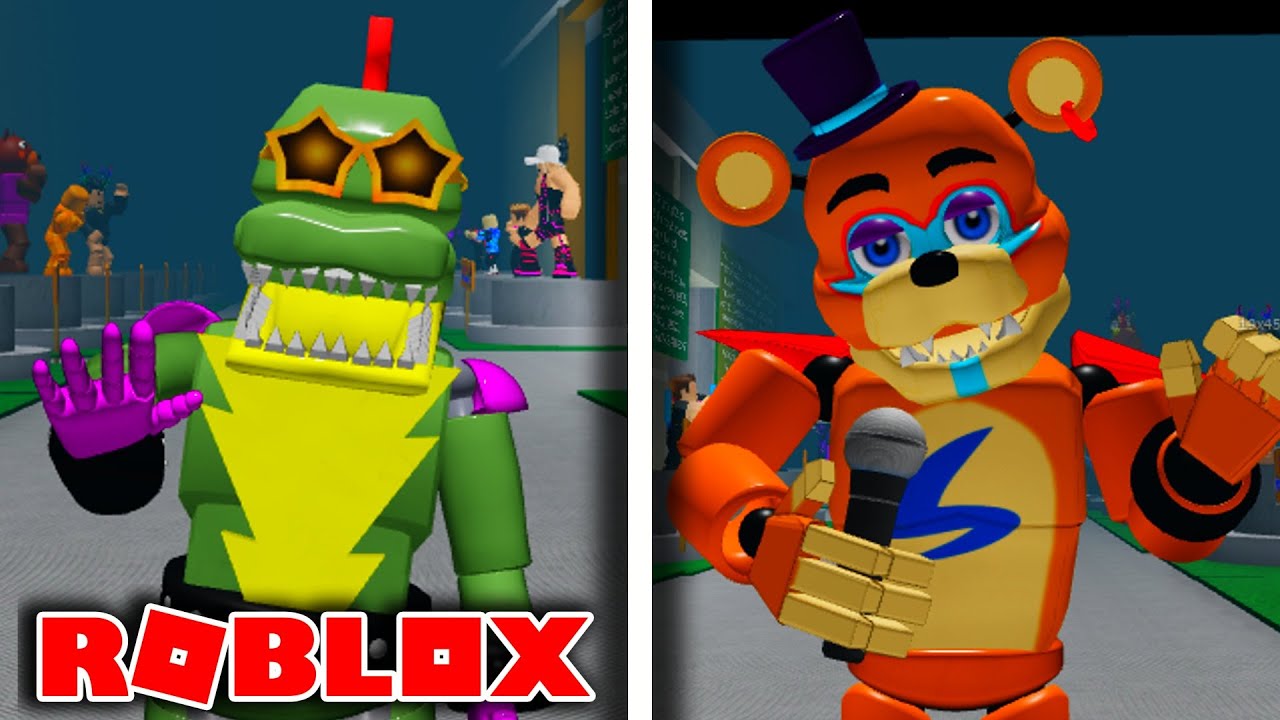 How To Get Let S Rock Badge And Glam Freddy Badge In Roblox Piggy New Skin Roleplay Youtube - rock fam t shirt roblox