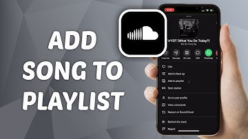 How to Add Song to Playlist on SoundCloud
