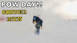 FIRST EPIC POWDER DAY Of The Season at COPPER MOUNTAIN! (2023)