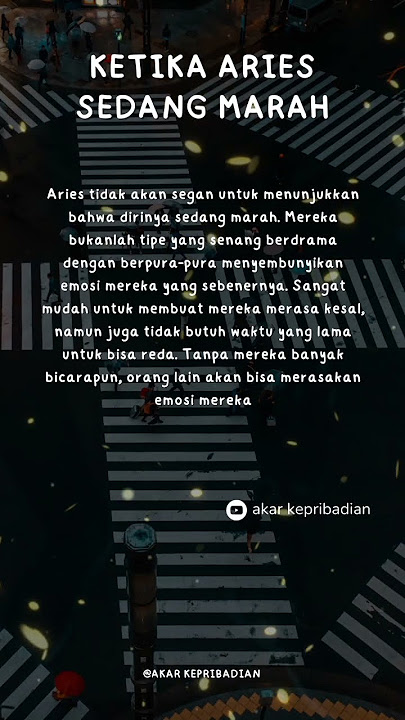 KETIKA ARIES SEDANG MARAH #zodiacsigns #astrologysign #storywa