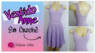 VESTIDO ANNE EM CROCHÃŠ|Jislaineâ€‹ Silva