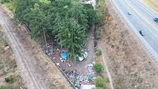 Blakeslee Junction - Encampment cleanup update as of 9/12/23