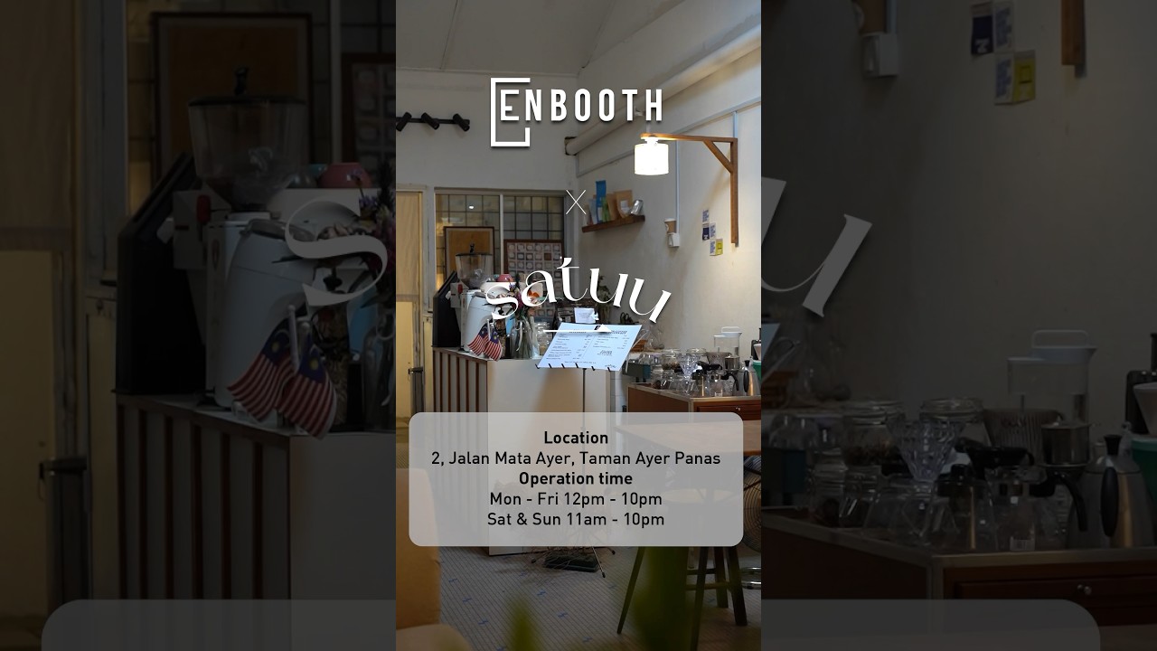 RM20 Coffee Buffet📍Satuu Coffee & Pastries. Enjoy the coffee while working remote 👩‍💻 