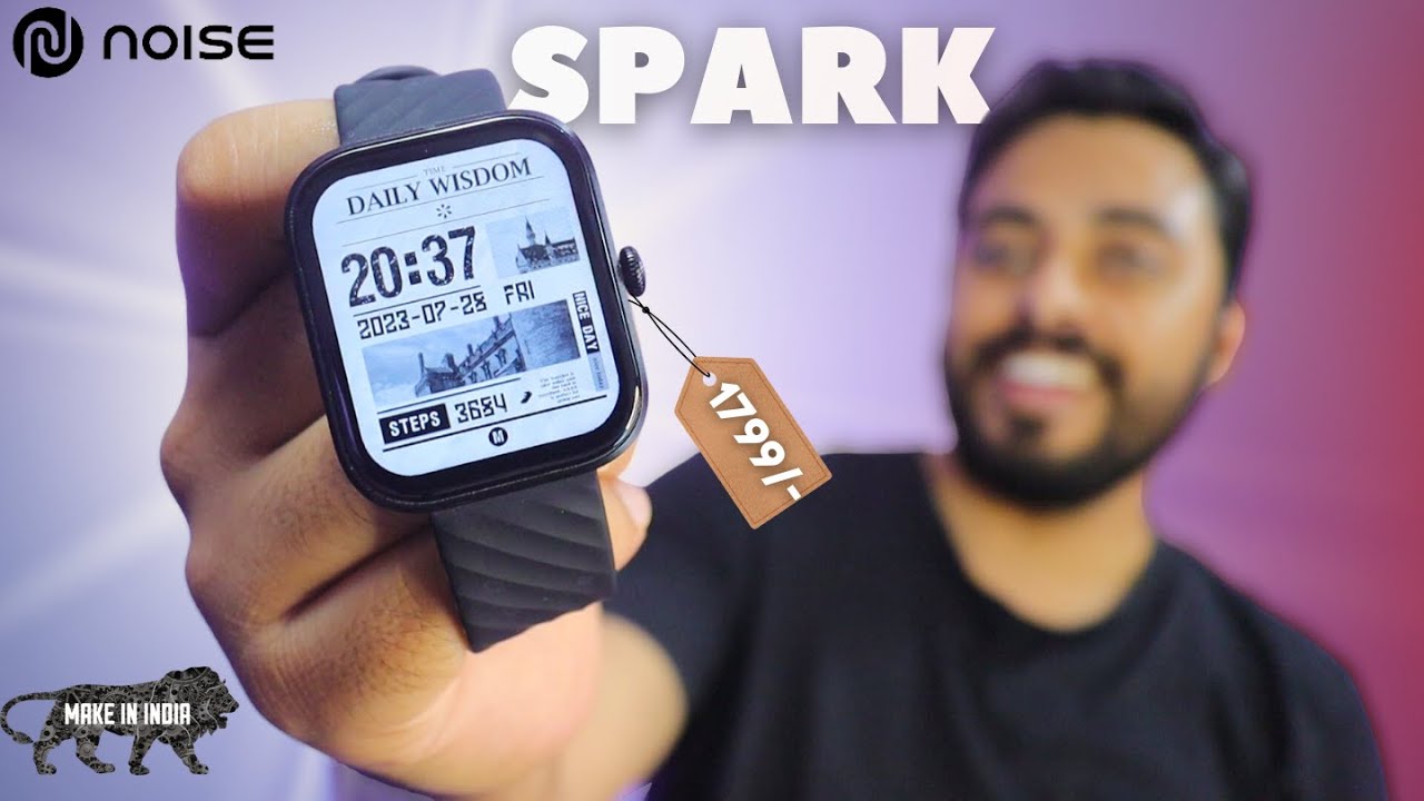 Noise ColorFit Spark Bluetooth Calling Smartwatch | Best Smart Watch @1799/- | Unboxing and Review