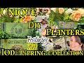 Unique diy planter ideas using the new 2024 iod spring collection must see