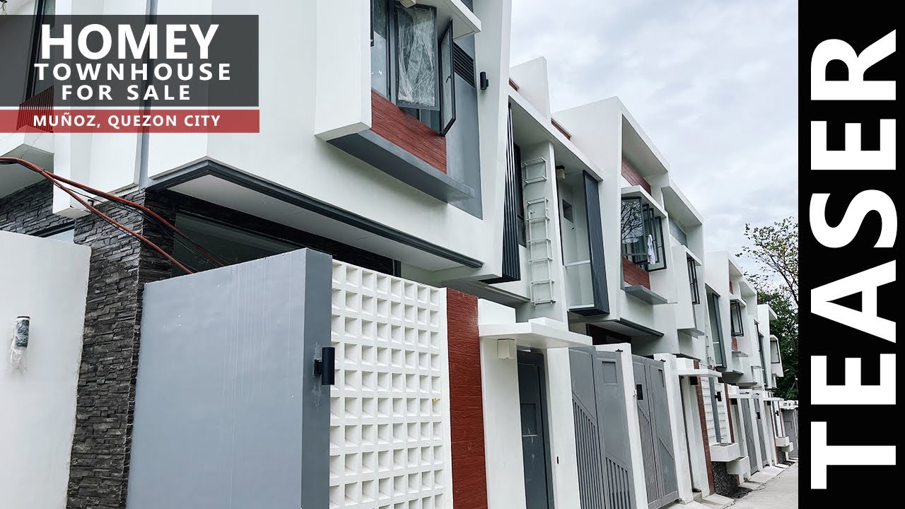 Teaser Homey Townhouse for Sale in Munoz, Quezon City near SM North