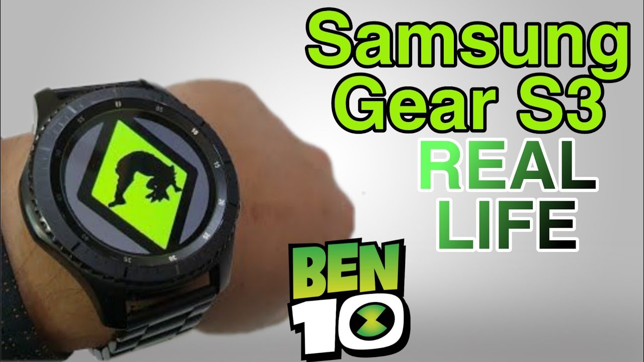 A Real Copy of #Omnitrix #Samsung_Gear_S3🧟♂️ 🧛 نسخة ...