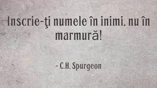 Citate Charles Haddon Spurgeon