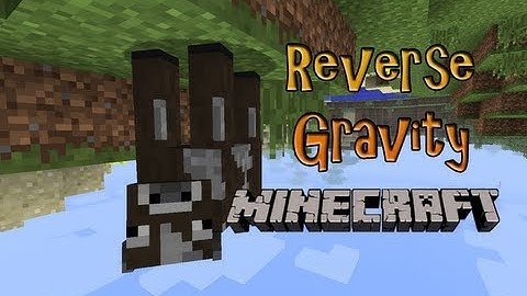 Flipping Gravity With Mobs In Vanilla Minecraft!
