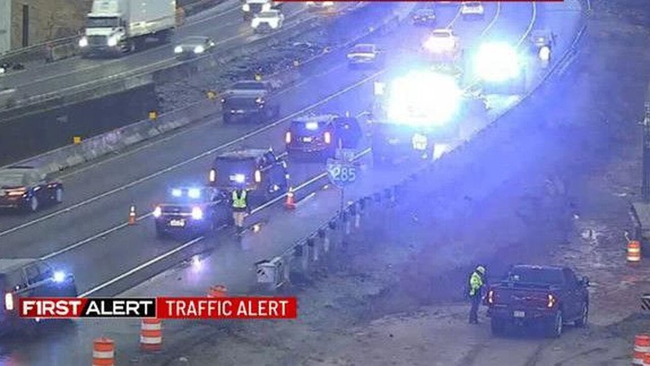 1 killed in crash on I-285 in DeKalb County - YouTube