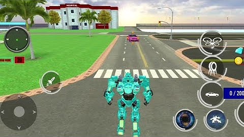Spider Wheel Robot Car Transformers Games || Level 20 - Android Gameplay