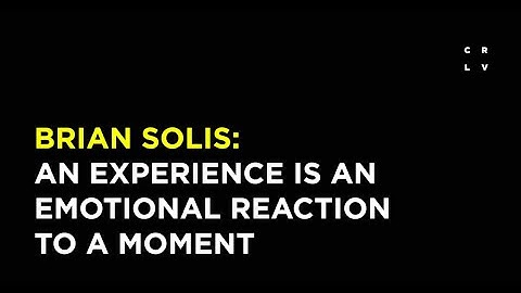 Brian Solis: An Experience is an Emotional Reaction to a Moment