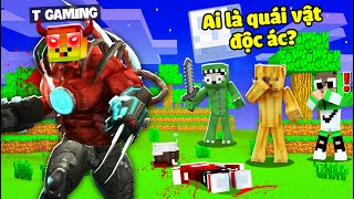 MINI GAME : AI LÀ QUÁI THÚ ĐỘC ÁC NHẤT MINECRAFT ?? NOOB HÓA QUÁI THÚ QUỶ KHIẾN NOOB TEAM CHẠY