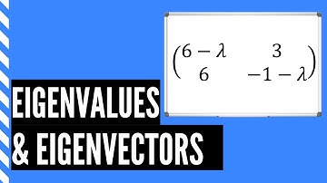 How do you find the Eigenvalues and Eigenvectors of a 2x2 Matrix in Mathematics?