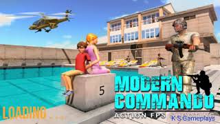 Modern Commando Action FPS Shooting Android Gameplay Full HD screenshot 2