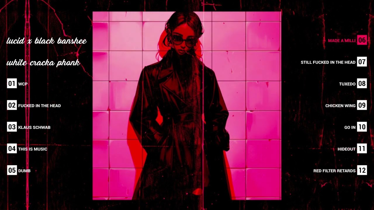 LUCID x BLACK BANSHEE - WHITE CRACKA PHONK [2024] [ALBUM]