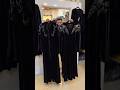 💫Velvet🕶Stylish 2 abaya shoulder embroidery design latest burkha design Collection #yt #Short