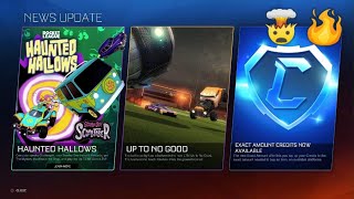 RL NEWS - Patch Notes V2.59 (Haunted Hallows Event and / Up to no Good / Exact Amount of Credits) 🔥🔥