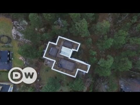 Video: Desain Vila Modern di Swedia Menyeimbangkan Kesenangan dan Privasi Sosial