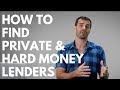 Than Merrill Explains How To Find Private & Hard Money Lenders