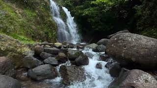 Peaceful flowing waters of West Java for restful nights, calm meditation, and natural tranquility