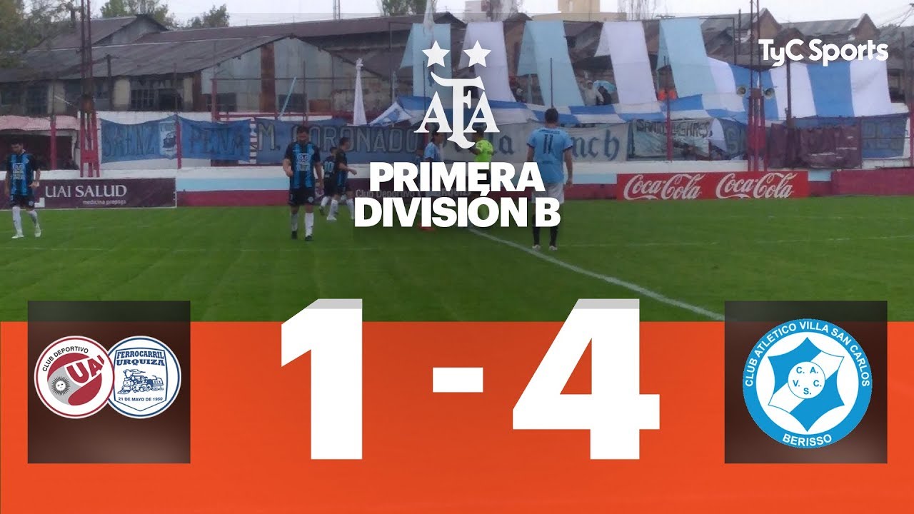 UAI Urquiza 1 VS. Villa San Carlos 4 | Fecha 10 | Primera División B 2019/2020 video to gif
