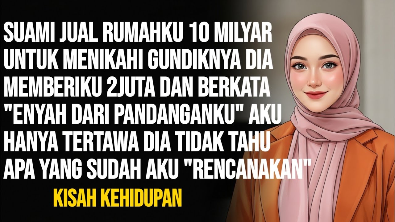 DIAM DIAM SUAMIKU JUAL RUMAHKU 10 MILYAR DAN MENCERAIKANKU - DIA TAK TAHU APA YANG "KURENCANAKAN"!!