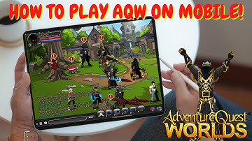 How To Play AQW On Mobile RIGHT NOW! (AQLite Version) AQWorlds