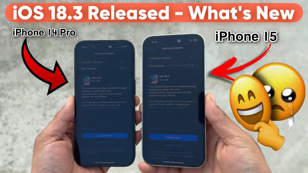 iOS 18.3 Released - iPhone 15 เคเฅ เคฒเคฟเค เคซเฅเคเคฐเฅเคธ เคจเคนเฅเค ๐ - YouTube