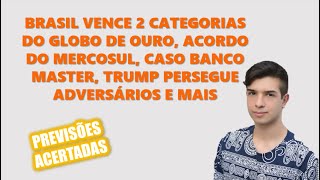 Download Lagu PEDRO LIVRE: WAGNER MOURA VENCE O GLOBO DE OURO, ACORDO UE E MERCOSUL, CASO MASTER E MAIS - 12/01/26 MP3