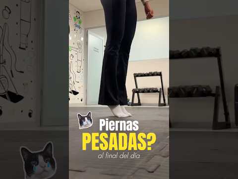 ¿Sientes pesadez en las piernas? Necesitas hacer esto #ejercicio #piernassaludables