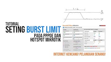 Tutorial Seting dan Menghitung Burst pada Simple Queue untuk Hotspot dan PPPoE