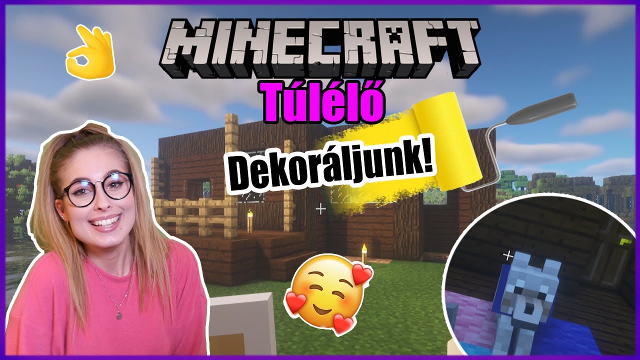 LAKBERENDEZÉST VÁLLALOK!😎🔥 I Minecraft Túlélő 💙