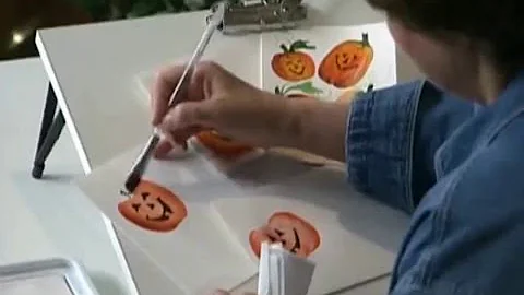 Happy Faces using Acrylic Colors by Susan Scheewe video by ArtistSupplySour...