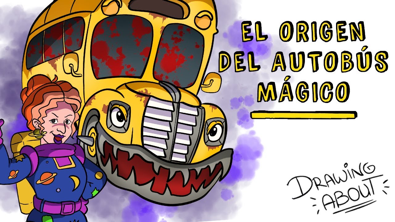 El origen del Autobús mágico 🚌 Draw My Life Historia de Terror