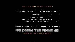 The Last Generation 1945 intro - Arkanoid 3 C64