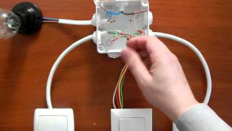 как подключить проходной выключатель схема