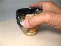 石原将安の黒釉の「湯呑み」です。 | 陶器販売の濫觴
