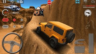 Old Jeep Wrangler 4X4 Realistic Offroad Driving 😱 | Desert Android & iOS Gameplay 2026 screenshot 1